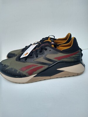 Reebok Nano X2 Shoes Mens Size 11.5 Jurassic World Adventure Training Sneakers