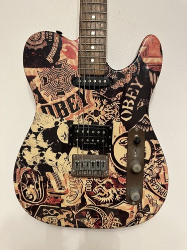 Squier by Fender OBEY Telecaster 送料込み Fender Squier Obey Propaganda Telecaster Limited Edition