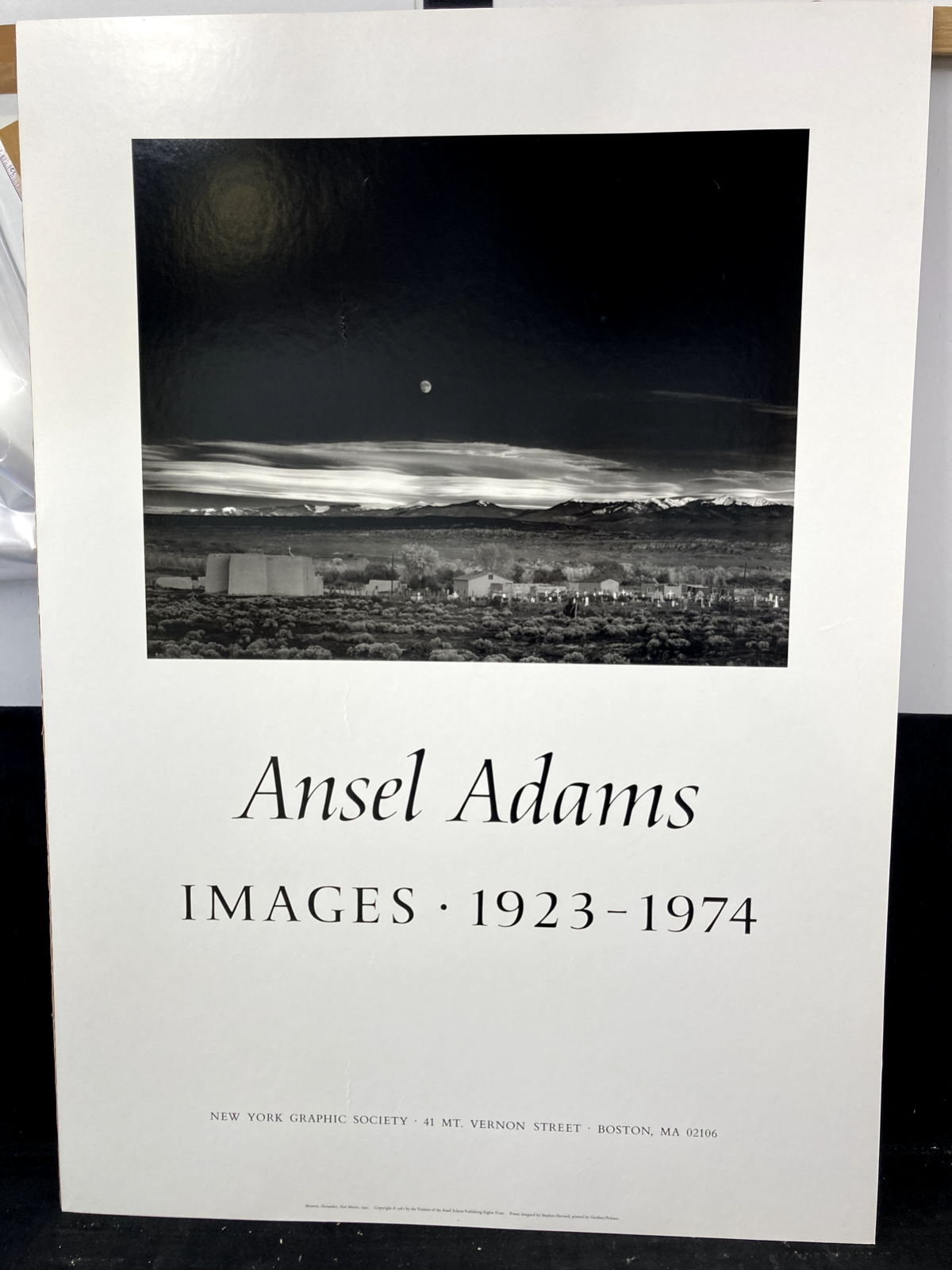 1981 ANSEL ADAMS POSTER, 
