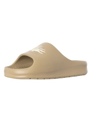 

Мужские шлепанцы Lacoste Serve 2.0 123 1 CMA, бежевые, Бежевый, 7-45CMA00052A9