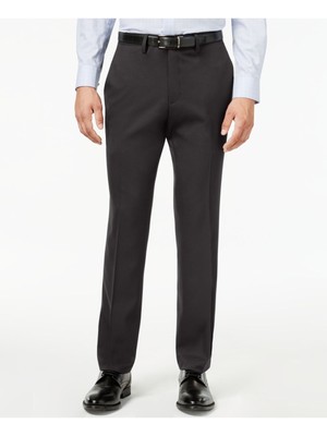 

KENNETH COLE Мужские черные эластичные брюки узкого кроя, Черный, KD50193