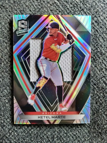 2020 Panini Chronicles Spectra Baseball Ketel Marte Silver