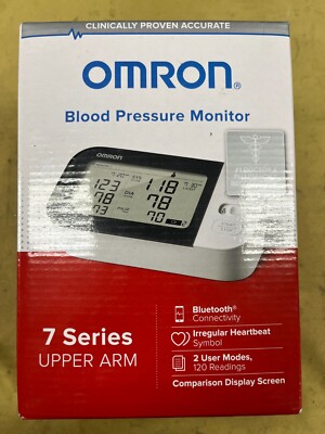 1 New Omron Blood Pressure Monitor 7 Series Upper Arm