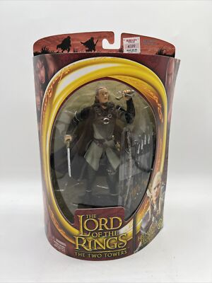 Legolas Helms Deep LOTR The Two Towers 2003 Toy Biz New