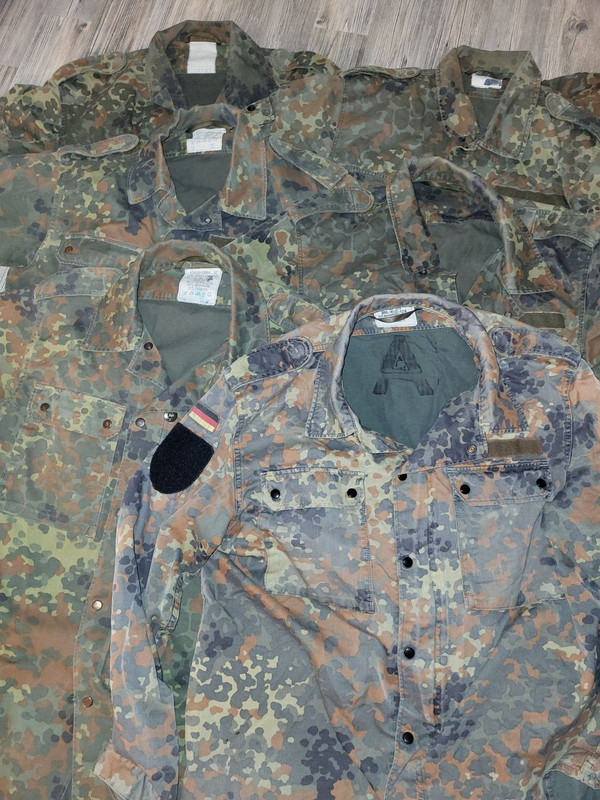Konvolut Feldblusen Bundeswehr, Ksk, Egb, Dso, Milsim, Airsoft, Diy, Flecktarn