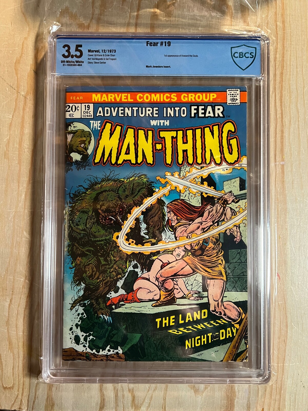 Fear (Adventure Into) #19 CBCS 3.5 1st Appearance Howard The