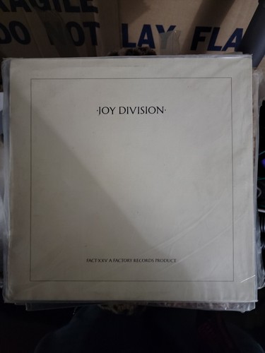 VINTAGE Joy Division CLOSER Vinyl Record Album 12” Factus VI