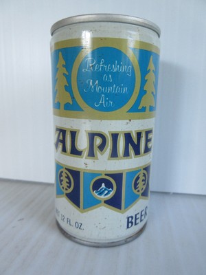 ALPINE, by General Brewing Co, Los Angeles, CA - crimped steel - B/O