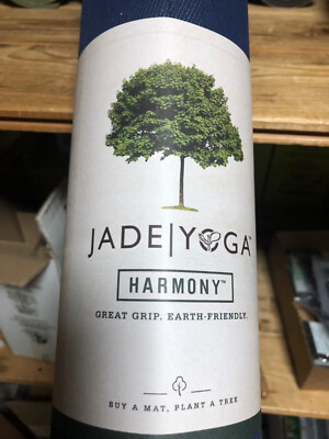 Yogamatte Jade Harmony 188cm lang MIDNIGHT BLUE Naturkautschukmatte, Portofrei