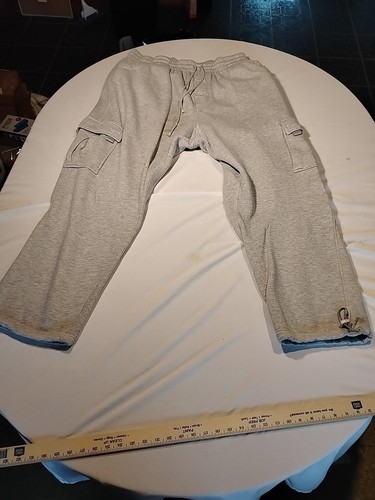 Buda Bean Men's Sweat Pants 3XL Harlem Brooklyn Breed Gray
