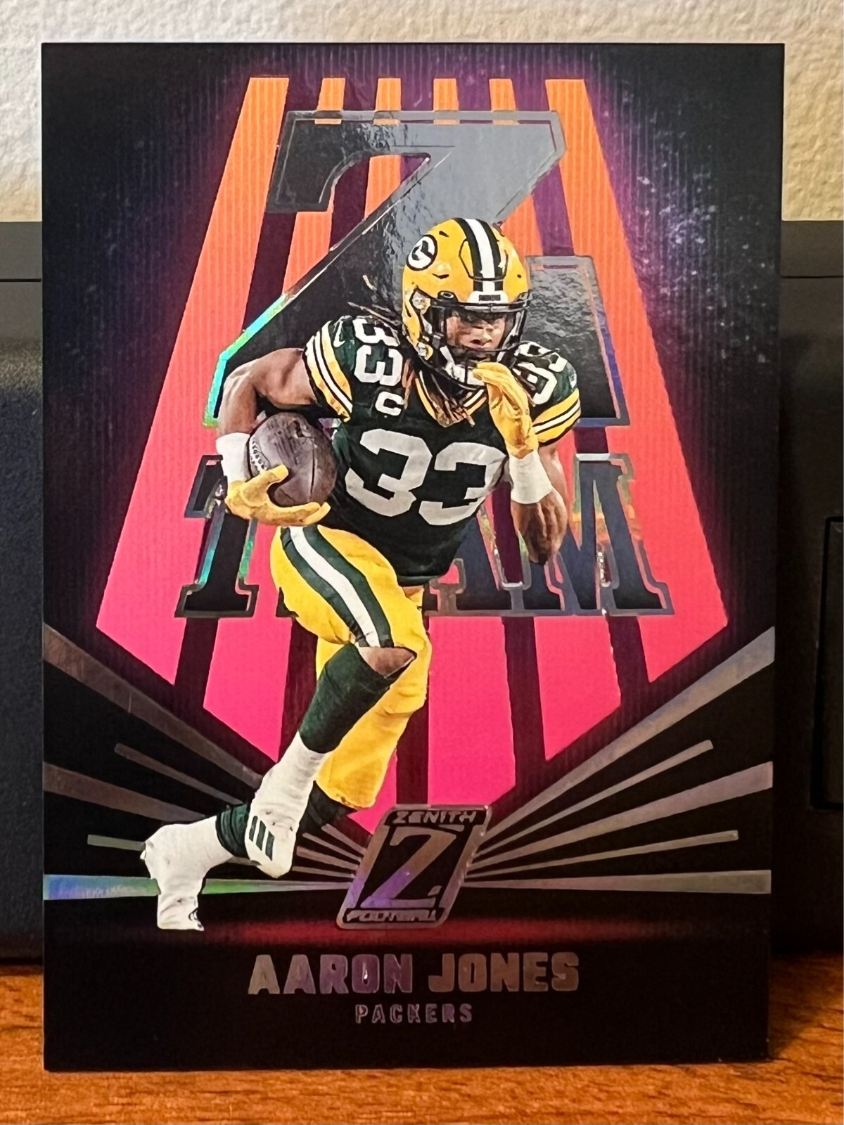 Aaron Jones Z-TEAM 2023 Zenith Green Bay Packers Minnesota