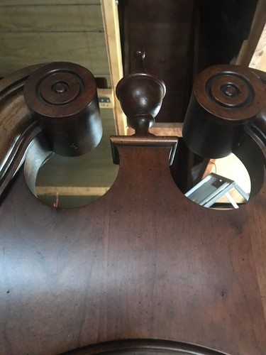 Beautiful Howard Miller Tempus Fugit Grandfather Clock Cherry 610-232 EUC