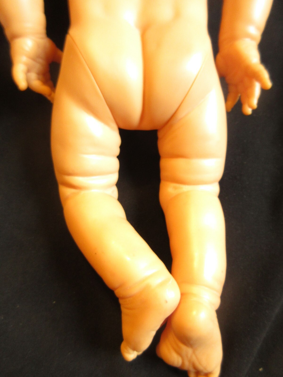 BERJUSA PREEMIE REALISTIC VINYL OPEN EYED BABY DOLL FOR REBORNING OR PLAY