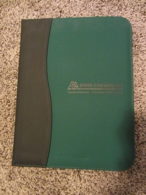 TWO (2) DEPT. OF ENVIRONMENTAL HEALTH NOTEBOOK-COUNTY OF RIVERSIDE HEALTH AGENCY