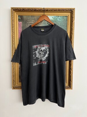 Vintage 2000s Arch Enemy Doomsday Machine Faded Black T-shirt