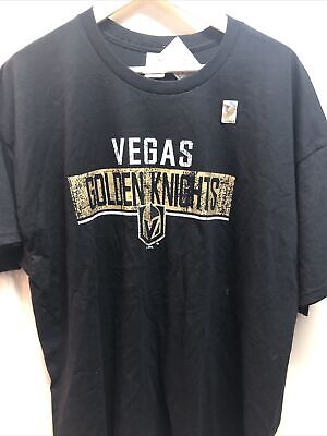 Las Vegas Golden Knights Black T-Shirt Size 2X Champion