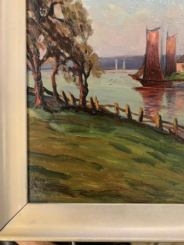 Post Impressionist Dutch painting (set of 2)