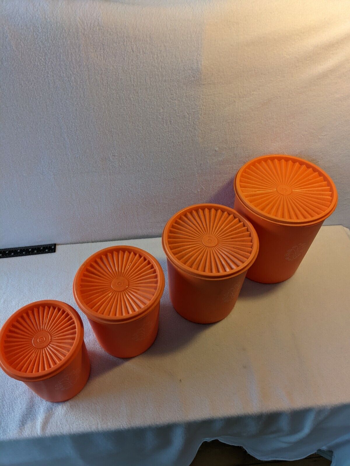 Vintage orange tupperware canister set | eBay Vintage orange tupperware canister set | eBay