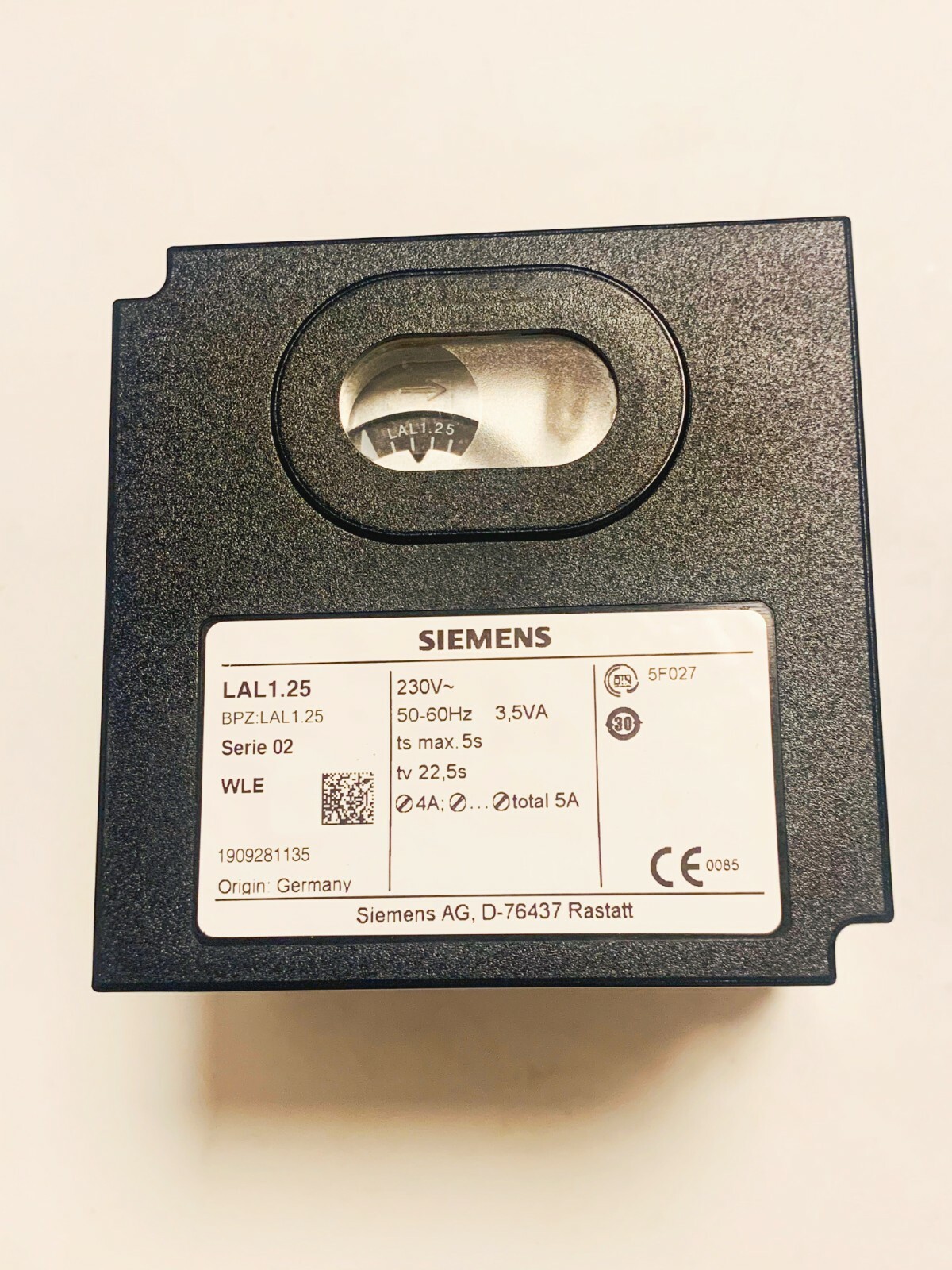 Relais lal 2,25 Siemens LAL 2,25 - Pièces Express