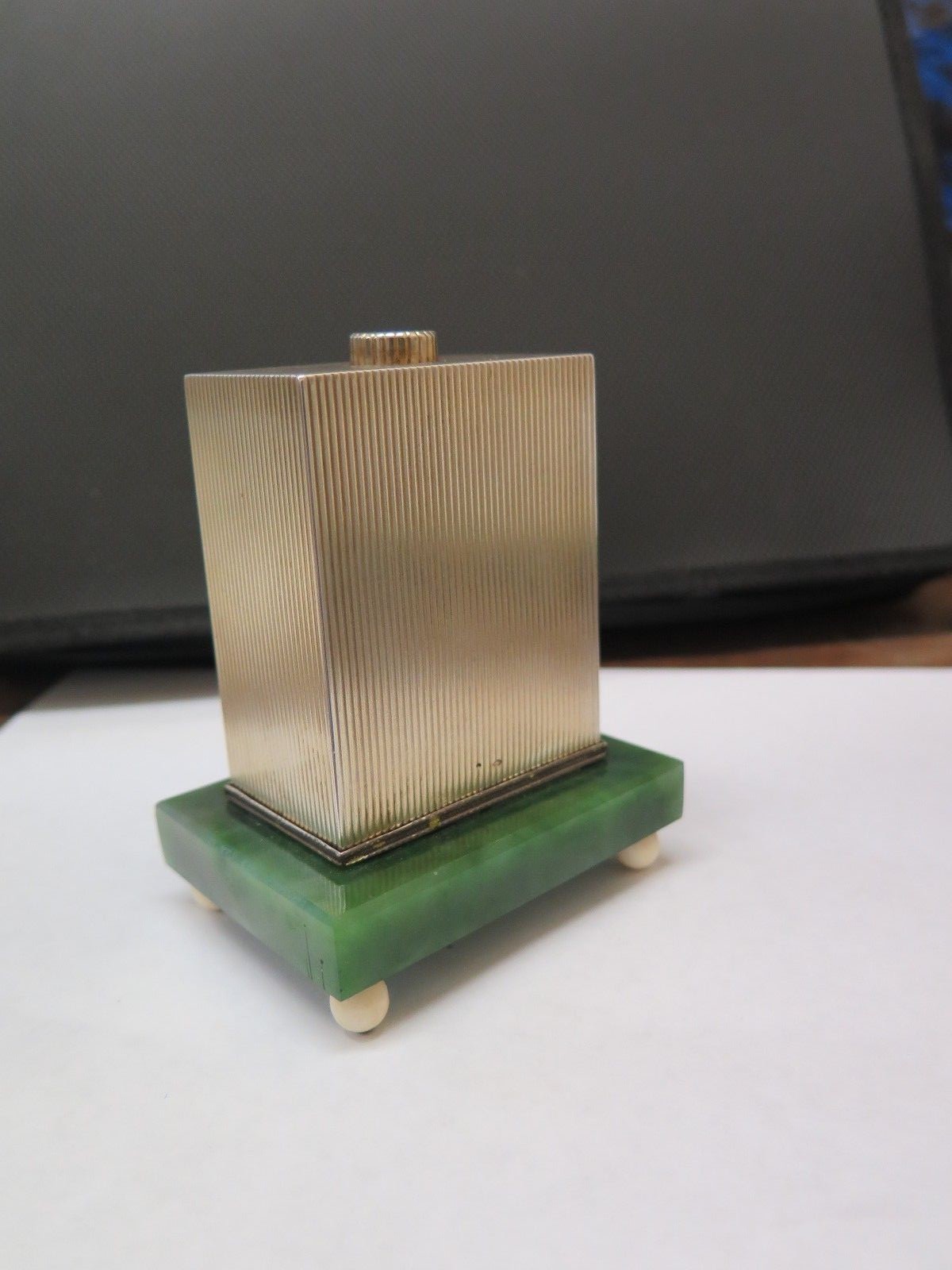 Silver one minute repeater clock