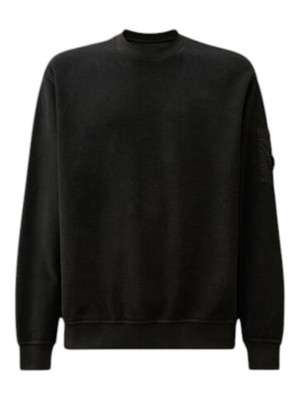 Pre-owned C.p. Company Man Long Sleeve Sweatshirt Nero 18587