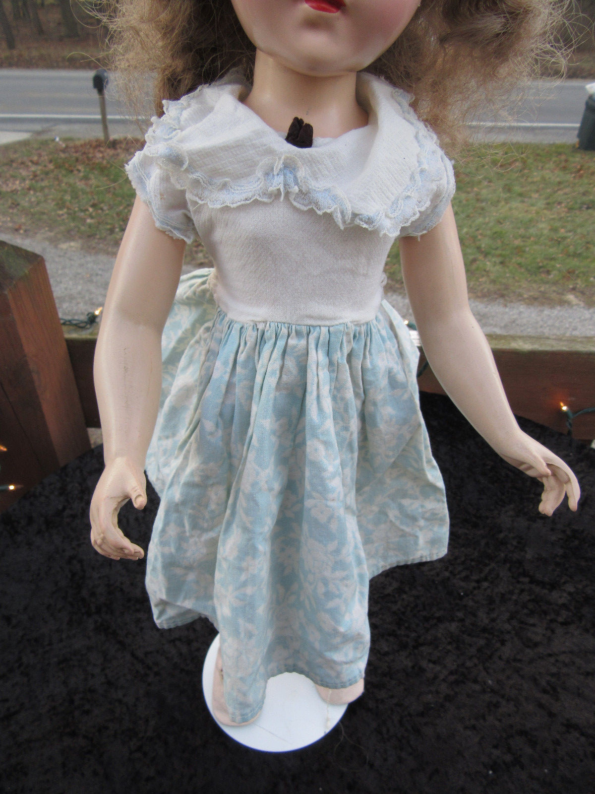 Vintage 21” American Character SWEET SUE Hard Plastic Doll Walker Sleep Eyes