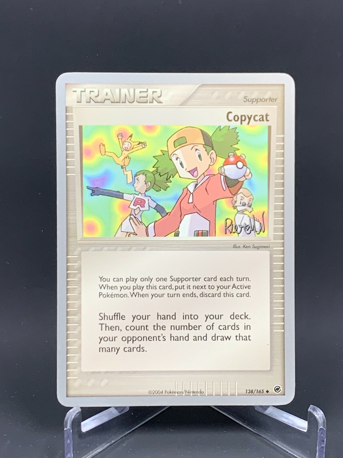 Pokemon 2004 World Championship Trainer Copycat 138/165 LP Pokemon 2004 World Championship Trainer Copycat 138/165 LP