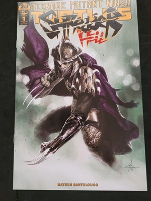TMNT #1 shredder in hell #1 First printing RE cover