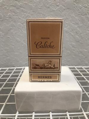HERMES CALECHE-PURE PARFUM 7.5ml 1/4oz NEW SEALED RARE PURE PERFUME HERMES 