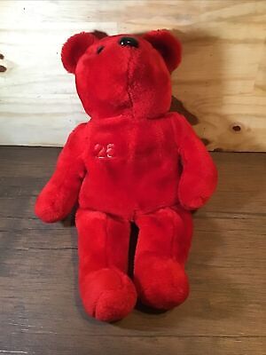 Salvinos Big Bammers Mark McGwire #25 Plush 14'' Red Collectible Teddy Bear