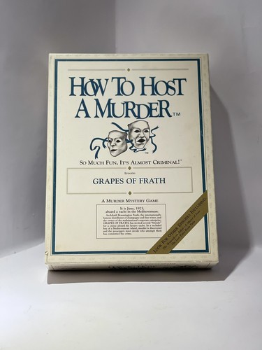 How To Host A Murder Grapes Of Frath Vintage