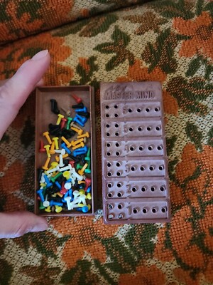 Mini Mastermind 1972 Vintage Pocket Game By Invicta
