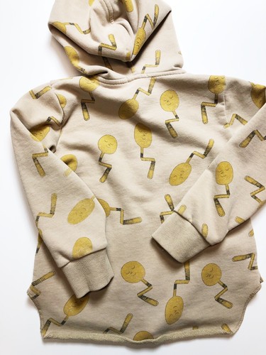 Bobo Choses Sweatshirt Hoodie Sz 4 Broken Spoon