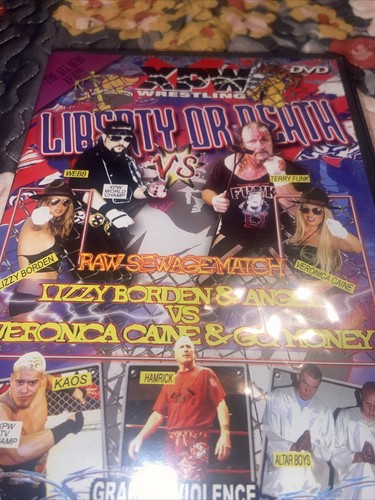 XPW Wrestling: Liberty Or Death DVD Terry Funk Lizzy Borden