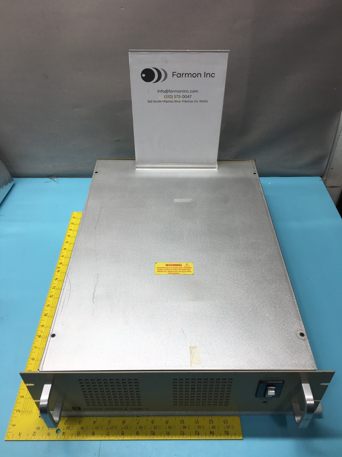 Xynetics Electroglas PRM-2 Vision Module, 115V, 60Hz, 3A, 1 Phase, 143592