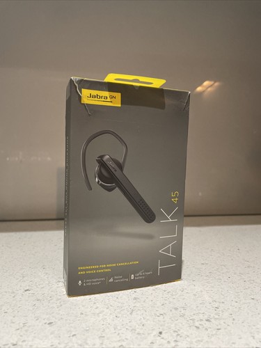 GENUINE Jabra Talk 45 Bluetooth HD Voice Wireless Earphones