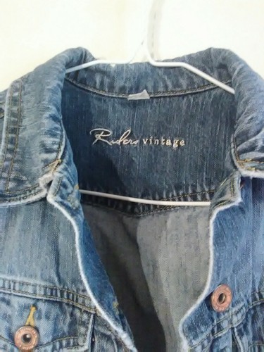 vintage riders Jean jacket size small girl