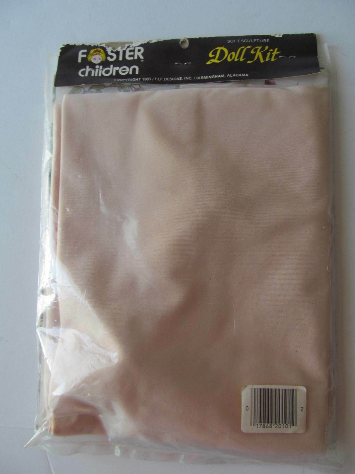 Foster Children Doll Kit The Elfins Soft Sculpture Doc Zack Eli Kit 1983