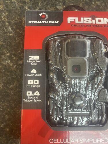 ::Stealth Cam Fusion X 26MP Wireless Trail Game Camera HD Video Verizon Easy Setup