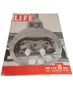 LIFE MAGAZINE, APRIL 6, 1942 - BOMBER TASK FORCE B69