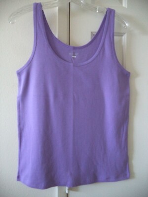 Must Have! Old Navy Lavendar Light Purple Ribbed Knit Tank Top XXL 2X 3X