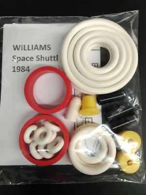 Kit Elastiques Flipper - SPACE SHUTTLE - 1984 - WILLIAMS - Pinball Rubber Kit