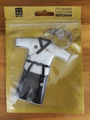 Mooto Key Chain Keychain Dobok Dan Male Master Uniform Gi Gift Accessory New 