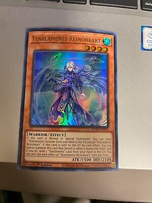 Yu-Gi-Oh! TCG Tearlaments Reinoheart Power of the Elements POTE-EN015 1st...
