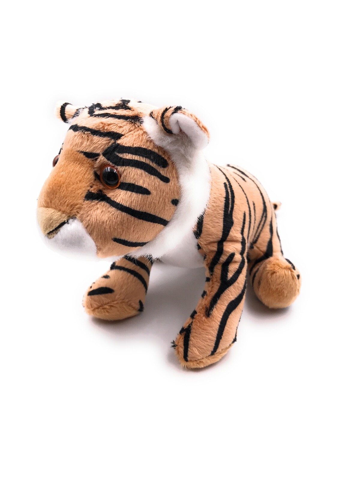 Plüschtier Tiger – Weiches Kuscheltier, 13 Cm, Braun, Perfekt Als Geschenk Oder Dekoration