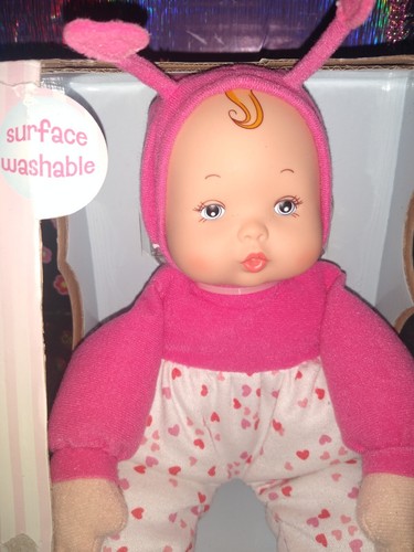 🦄Madame Alexander "Your First Baby" Pink Love Bug Pjs 2011 12" Plush Girl Doll!
