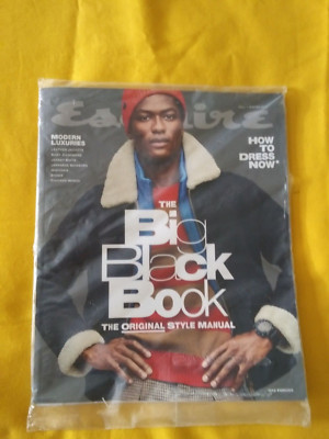 ESQUIRE Magazine The Big Black Book  Fall/Winter 2019 New