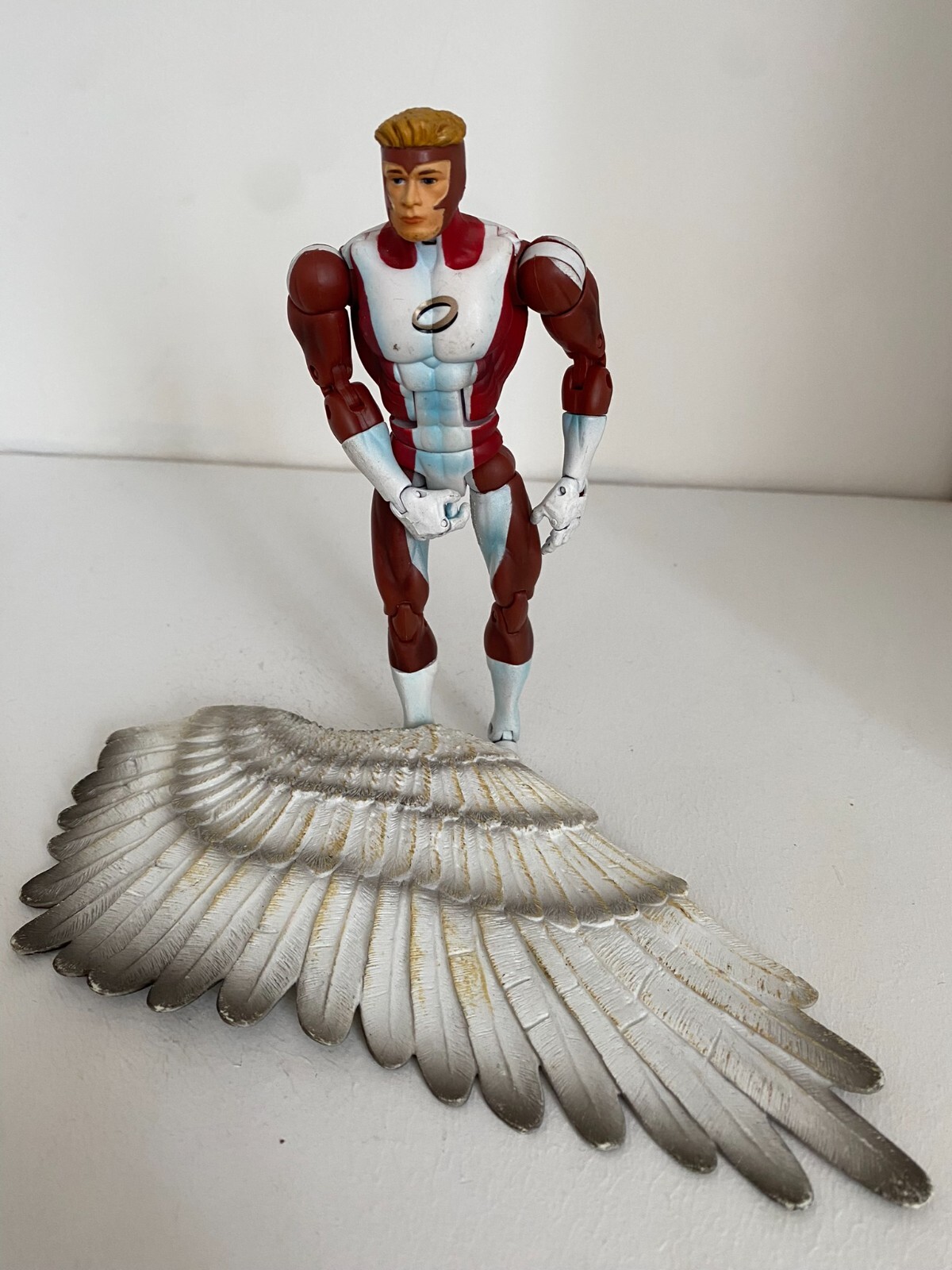 【未開封】マーベルレジェンド エンジェル センチネルビルド リーフ付き トイビズ 2005 MARVEL LEGENDS SERIES 10 ANGEL TOY BIZ ACTION FIGURE X