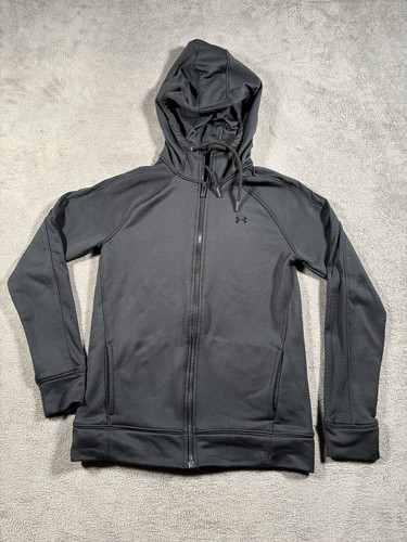 Under Armour Jacket Mens Adult Black UA Tech Terry Full Zip