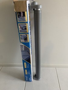 perma child safety 1.8 m warm black retractable gate